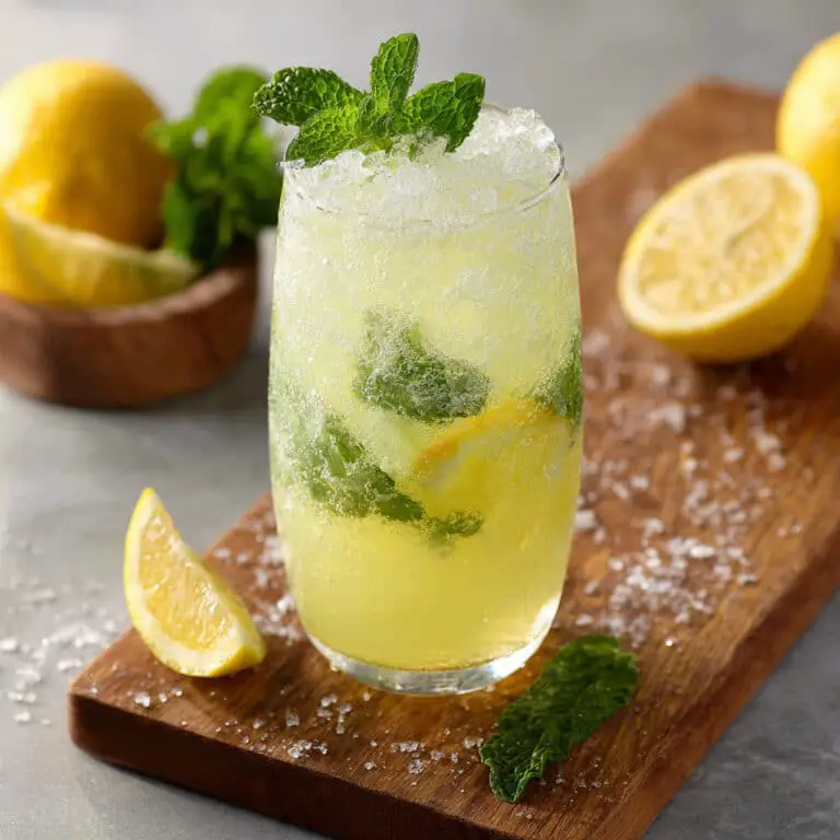Mint Lemonade Mocktail