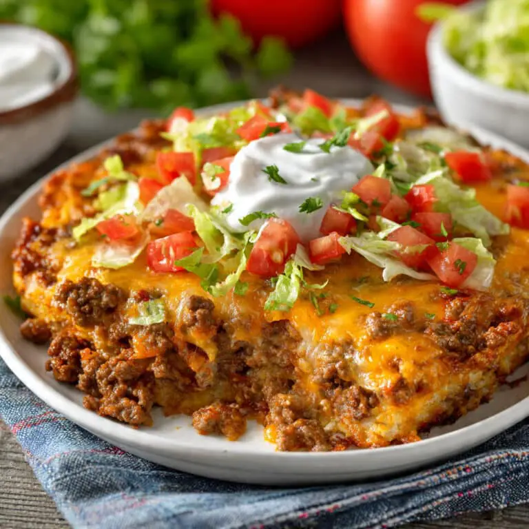 Easy Low Carb Taco Casserole