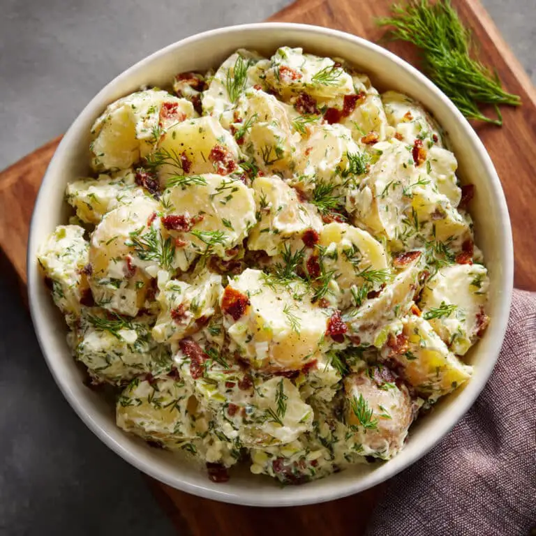 Creamy Dill German Potato Salad