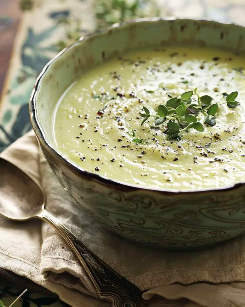 Cream of Spring Vegetable Soup