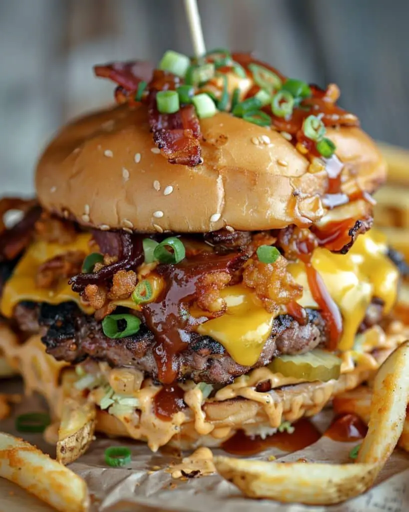 Best Loaded Smash Burger Fries