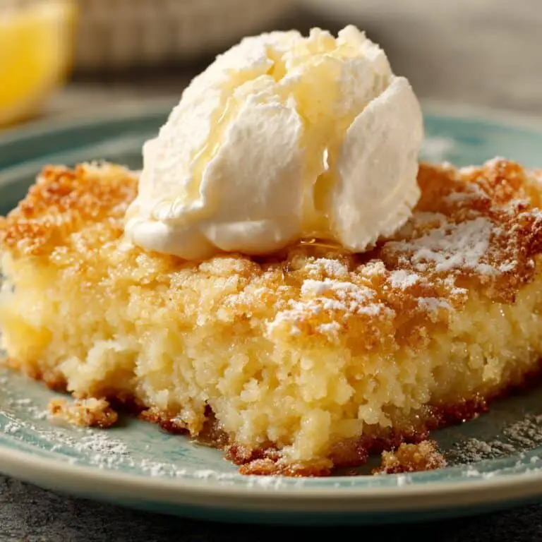 Lemon Dump Cake