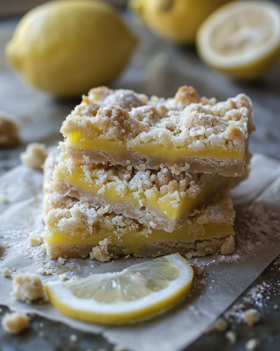 Lemon Crumb Bars