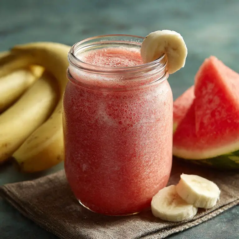 Watermelon Banana Smoothie