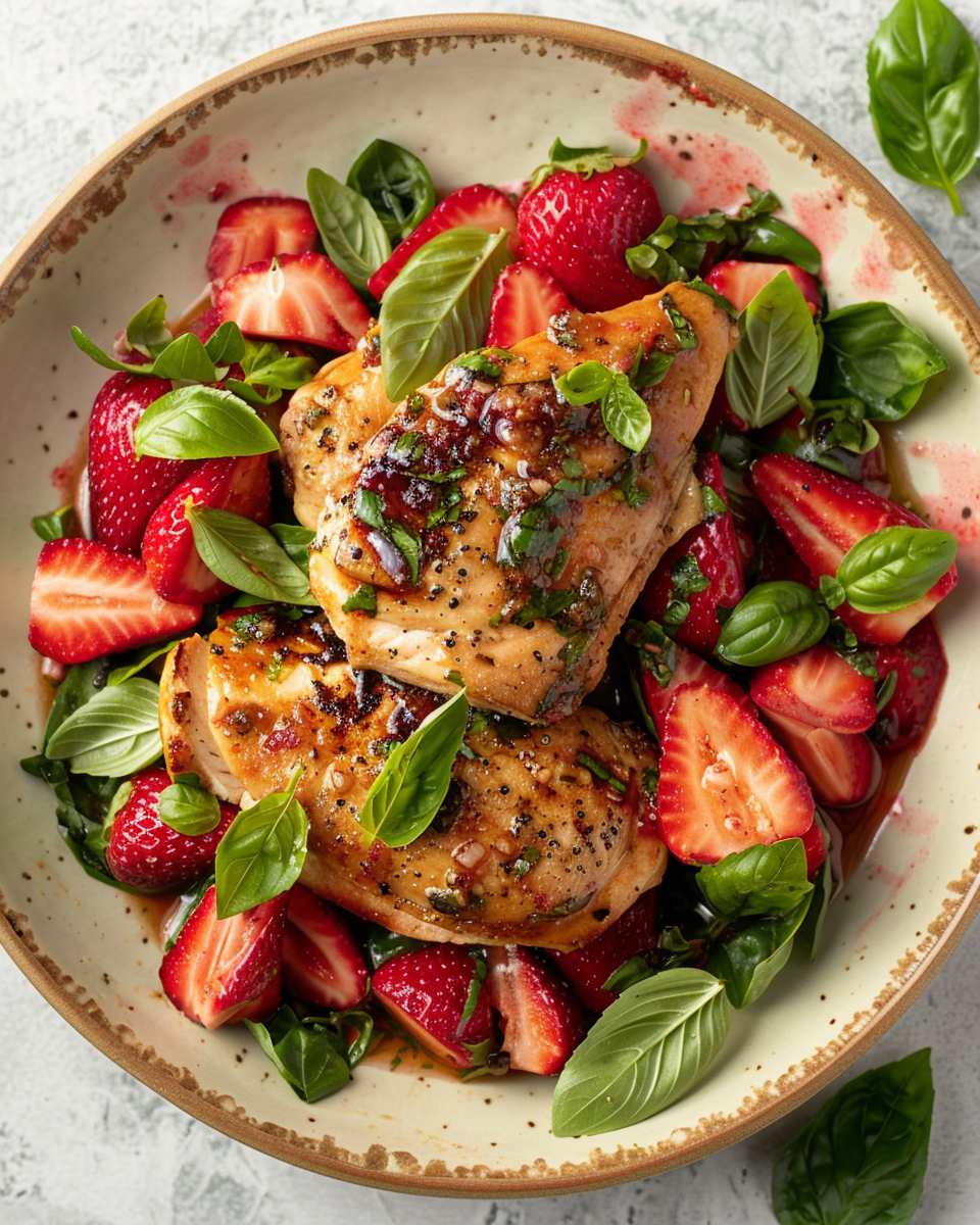 Strawberry Basil Chicken