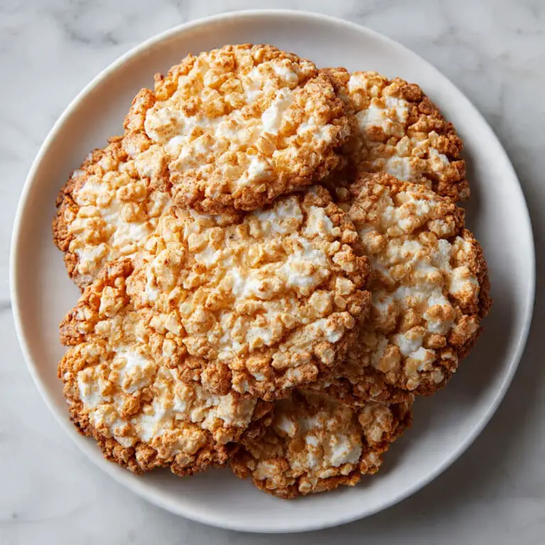 Brown Butter Marshmallow Crispy Cookies