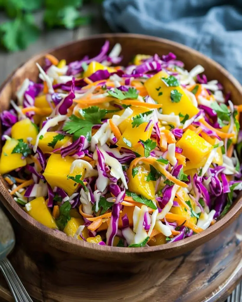Delicious Mango Slaw