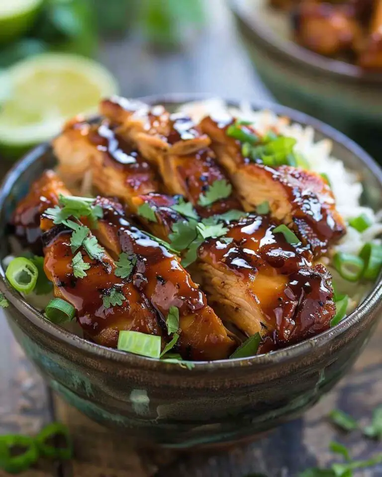 BBQ Chicken Rice Bowls