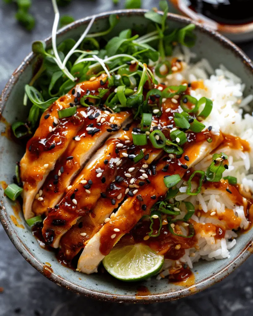 Chicken Rice Bowls
