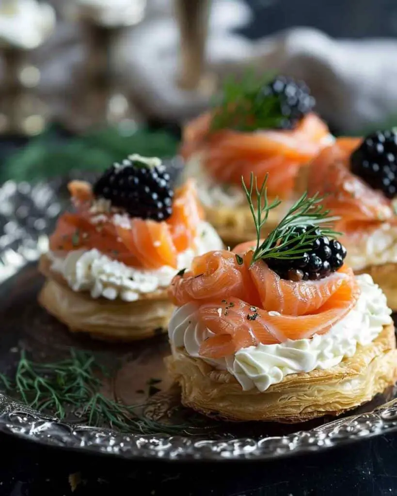 Smoked Salmon Vol-au-Vents