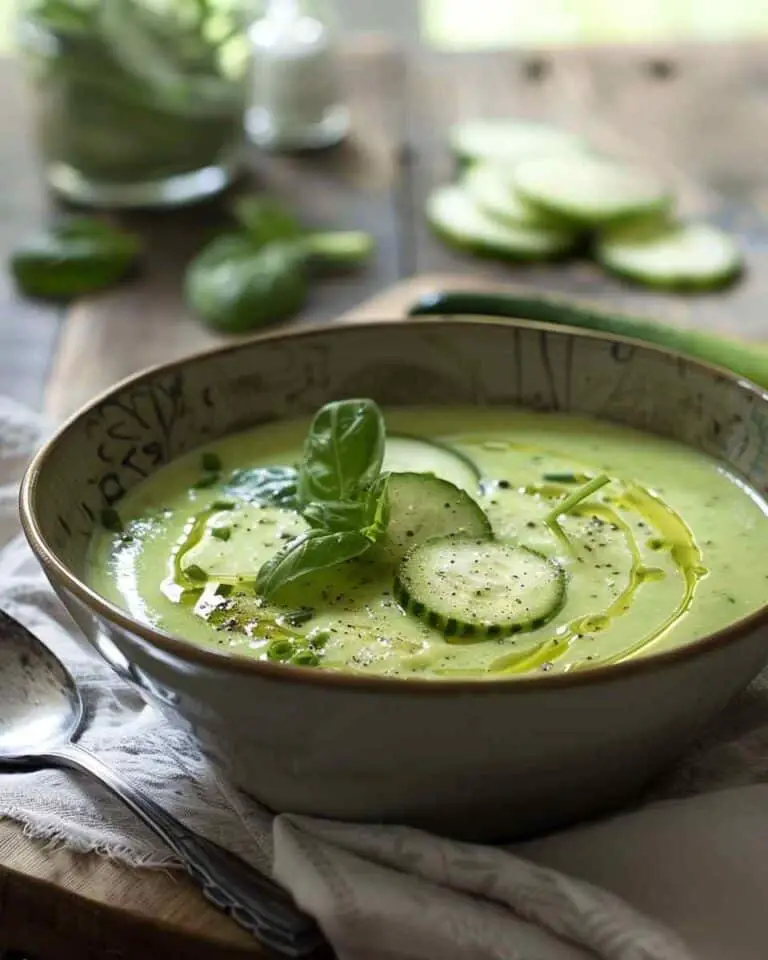 Cold Cucumber Soup