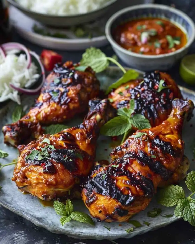 Indonesian Grilled Sambal Chicken