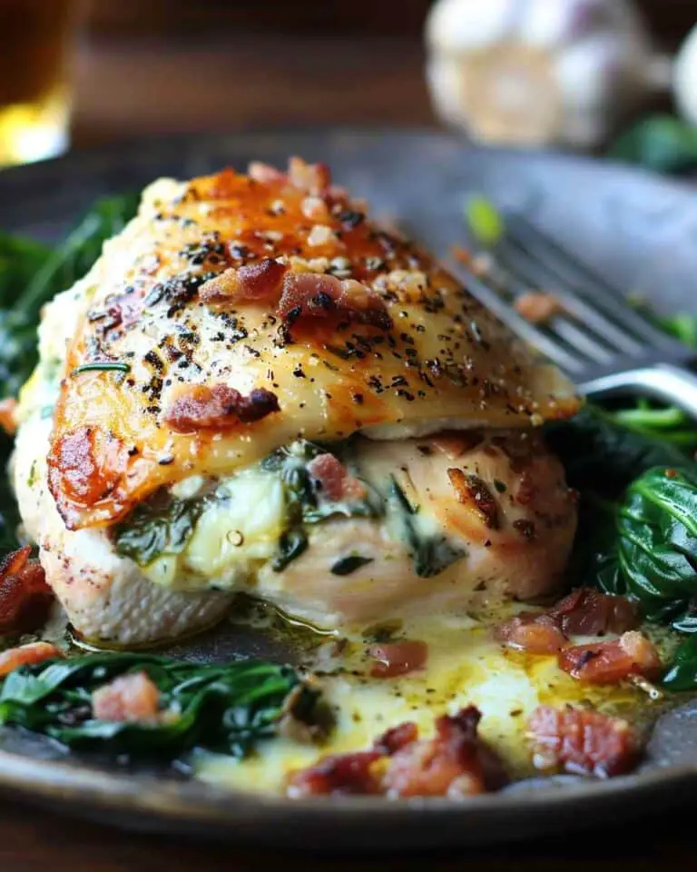 Spinach Stuffed Chicken Breast