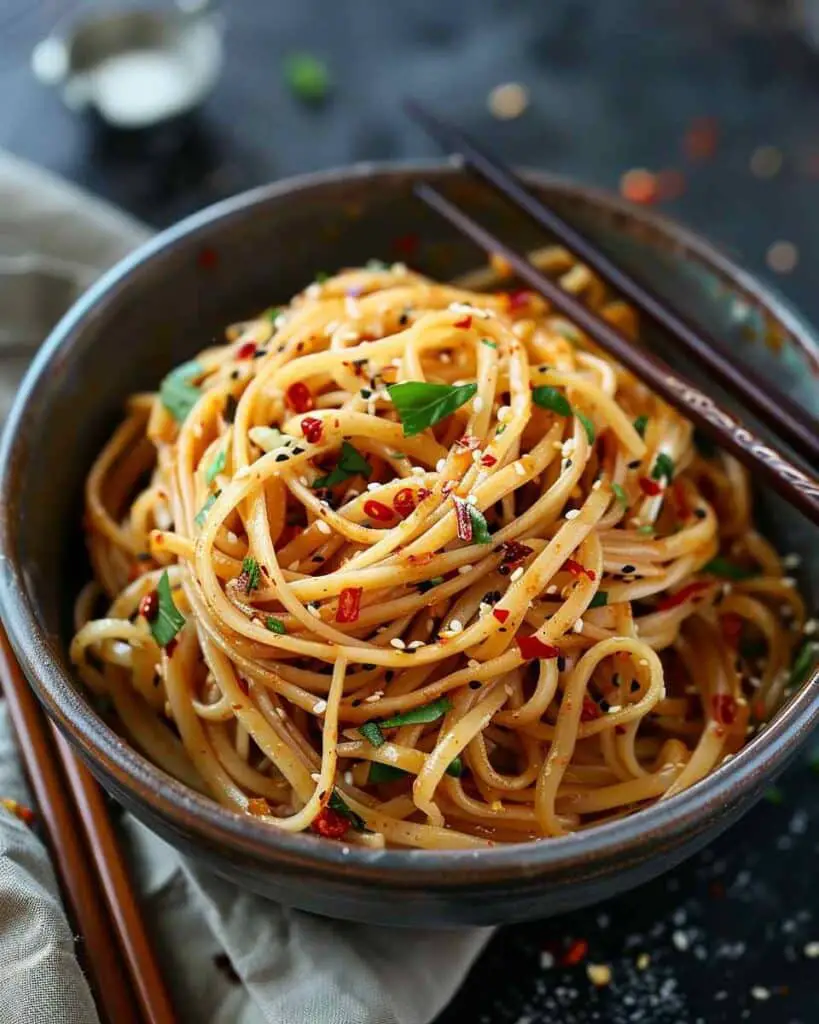 Spicy Chili Garlic Noodles