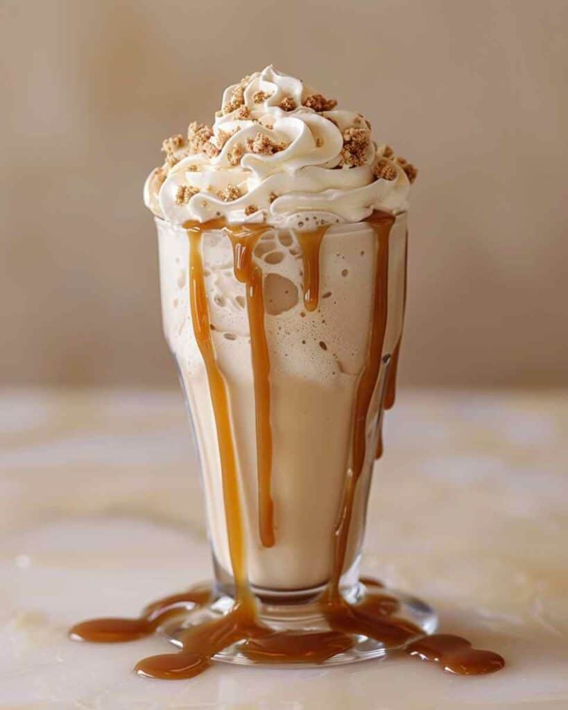 Dreamy Caramel Milkshake