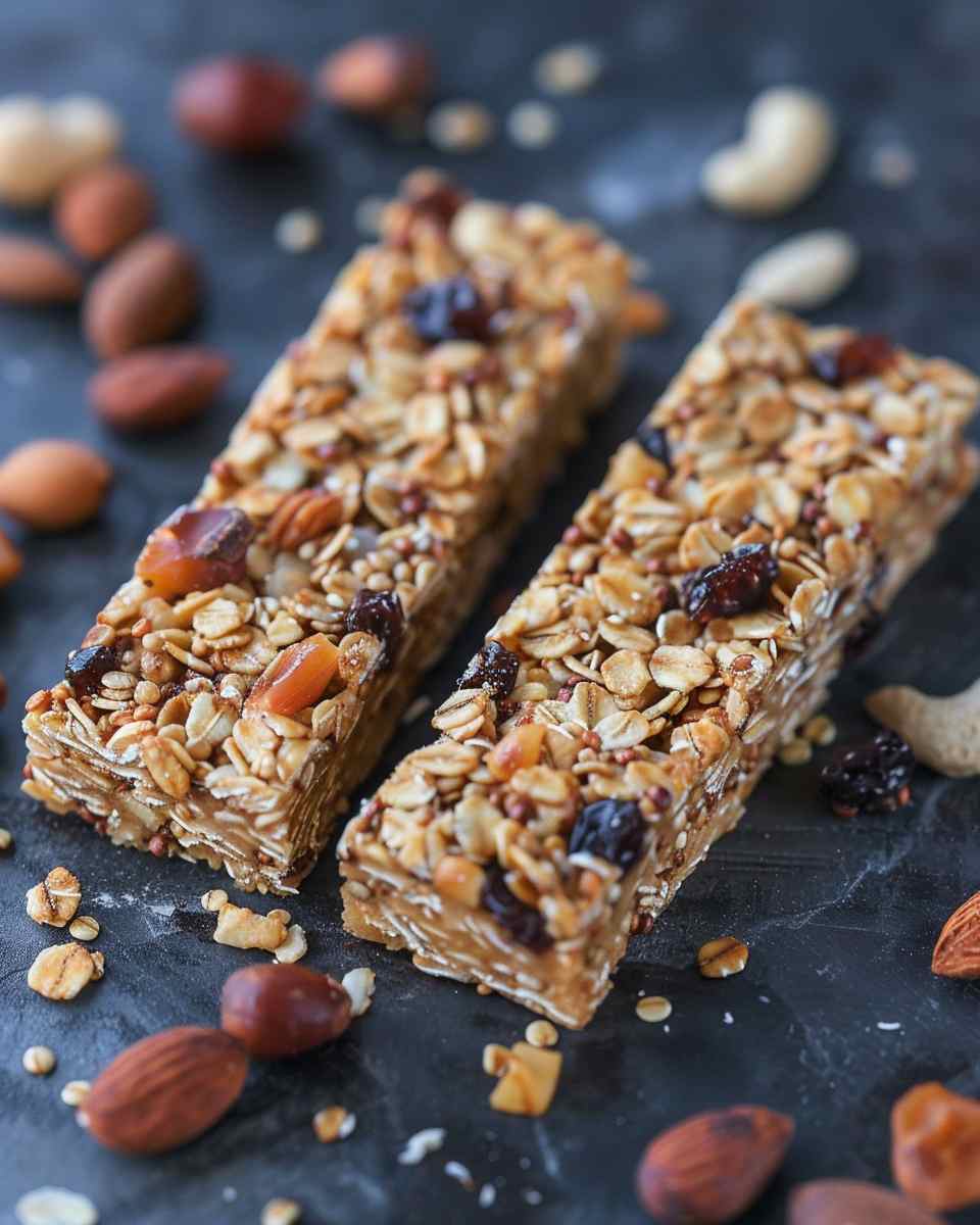 Salted Quinoa Granola Bars