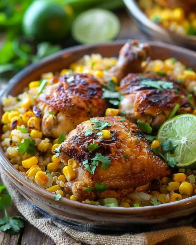 Slow Cooker Street Corn Chicken