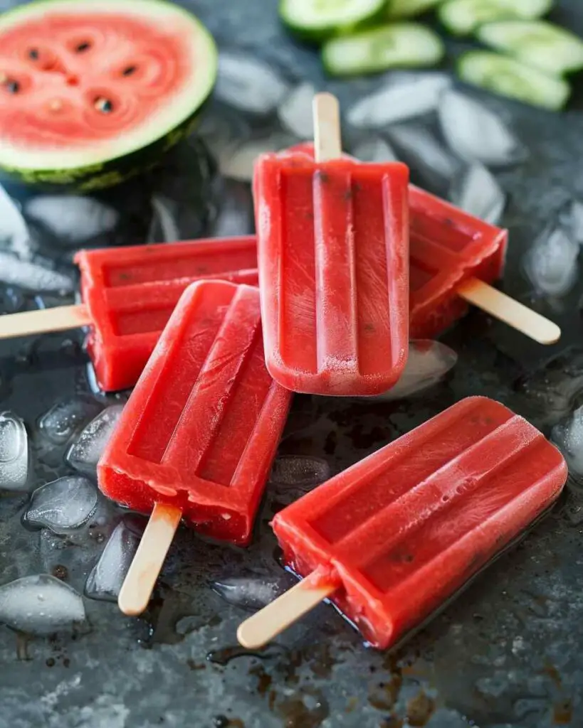 Watermelon Popsicles