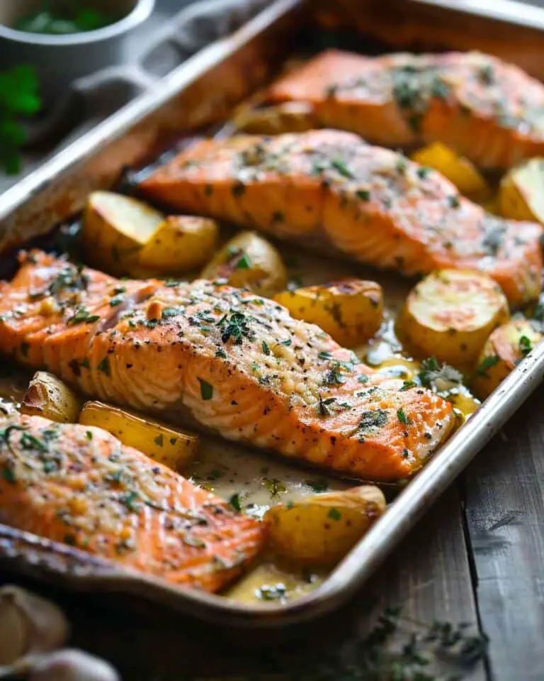 Roasted Salmon & Potatoes