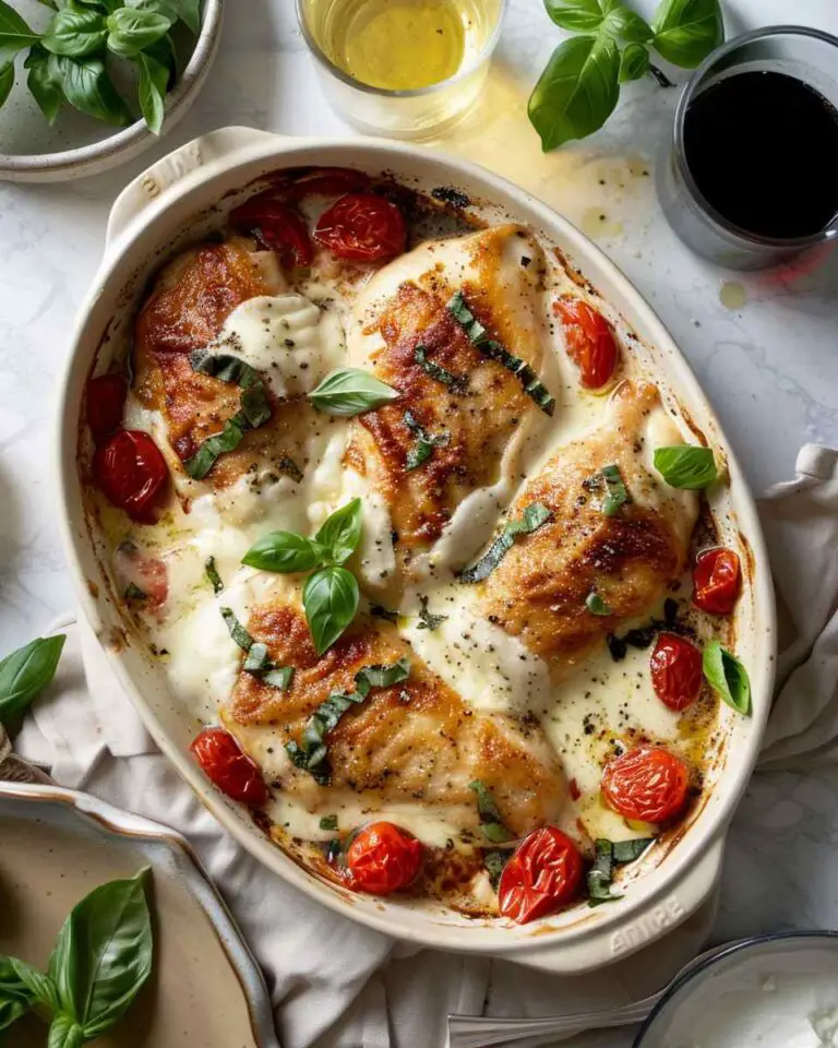 Mozzarella-Topped Chicken