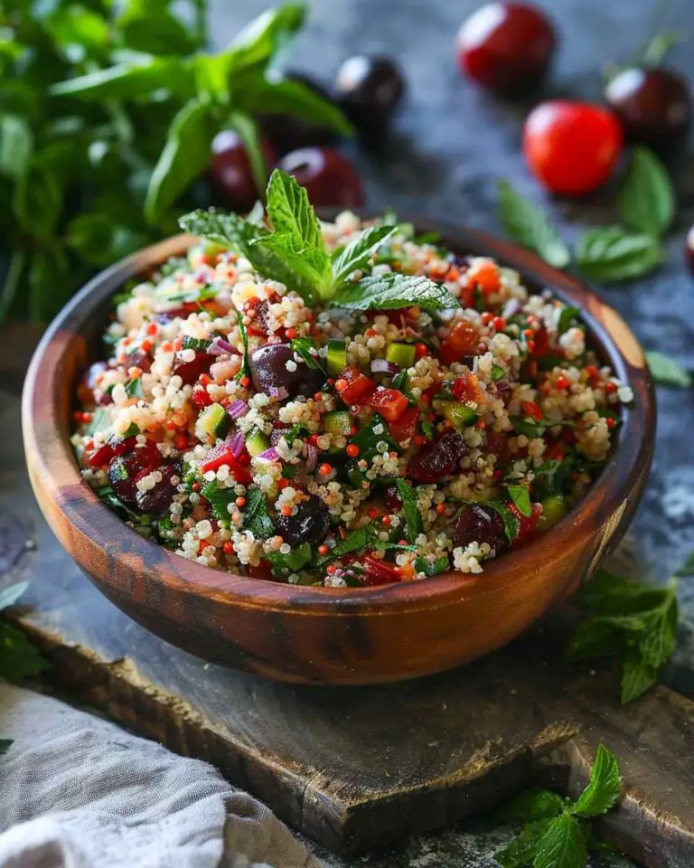 Tart Cherry Tabbouleh