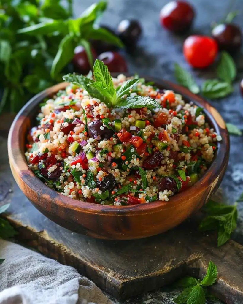 Tart Cherry Tabbouleh