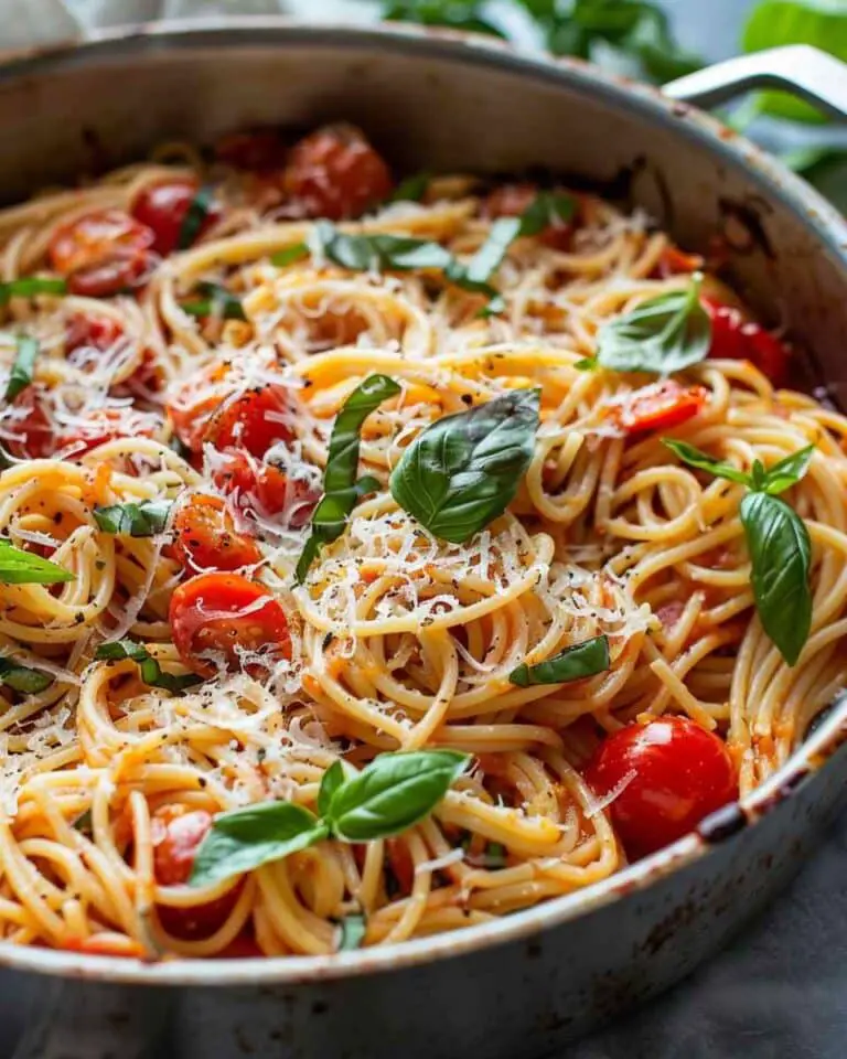 One-Pot Tomato Basil Pasta