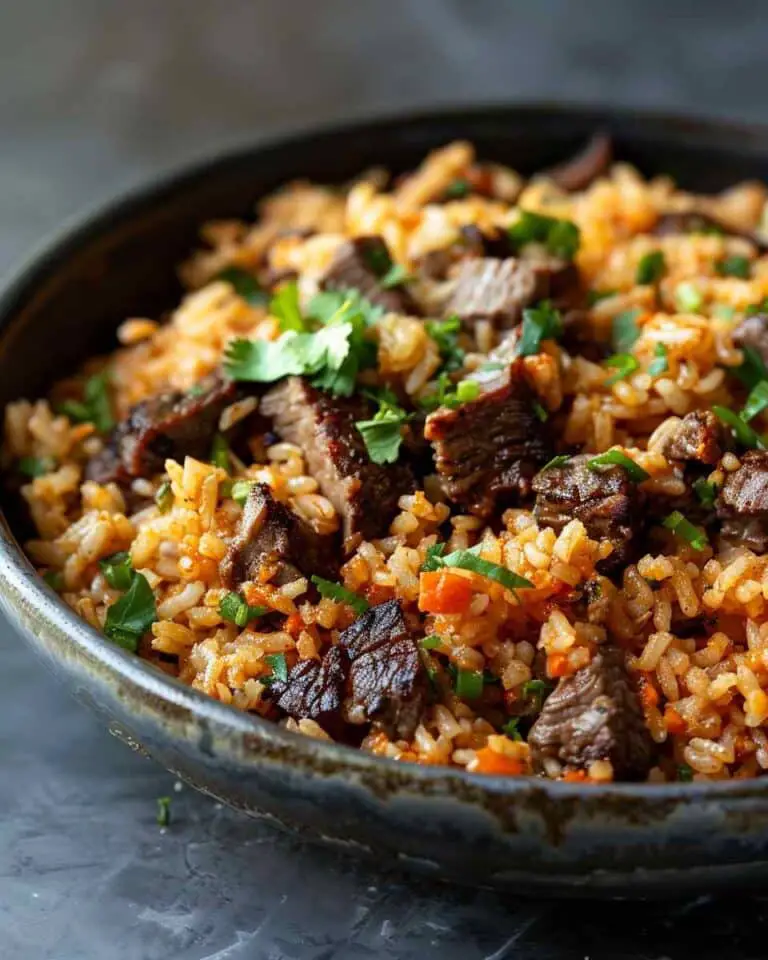 Steak Queso Rice Recipe