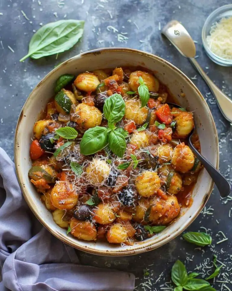 One-Pot Summer Veggie Gnocchi