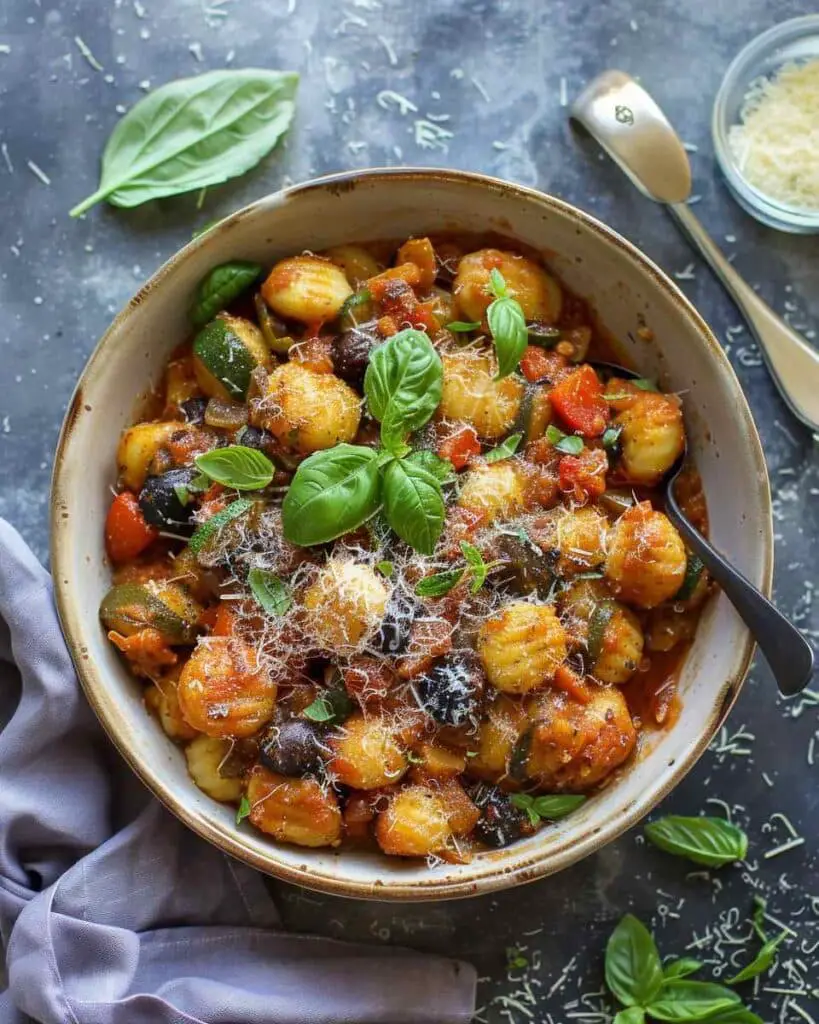 One-Pot Summer Veggie Gnocchi