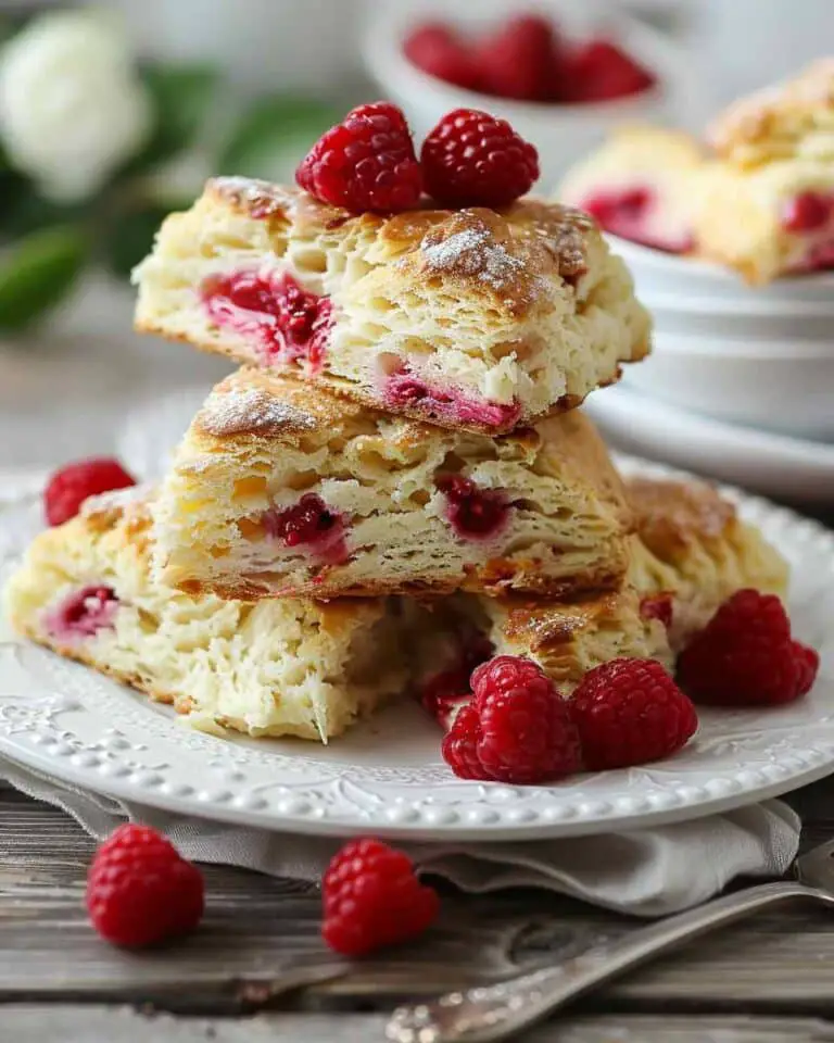 Easy Raspberry Scones