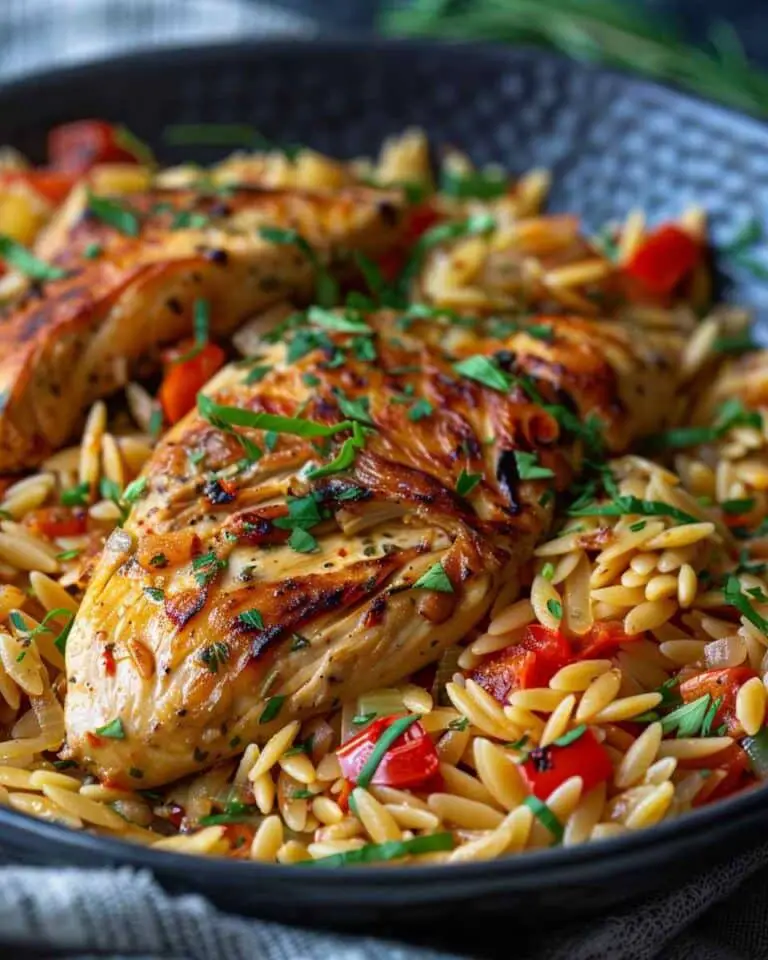 Marry Me Chicken Orzo