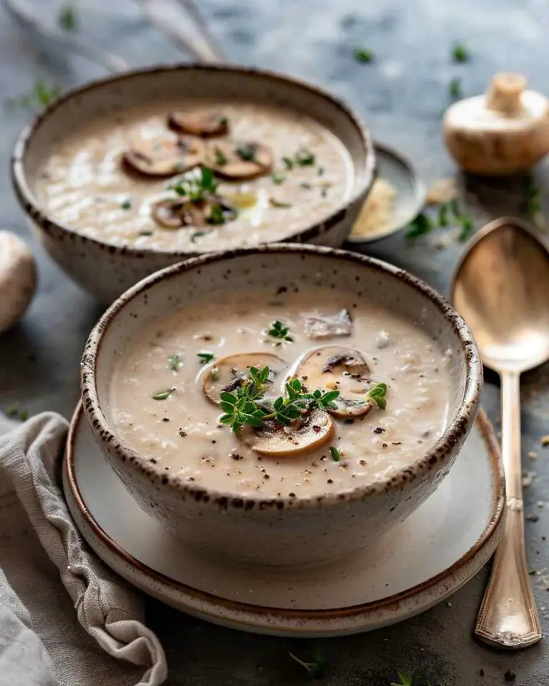 Easy Cream of Mushroom Soup