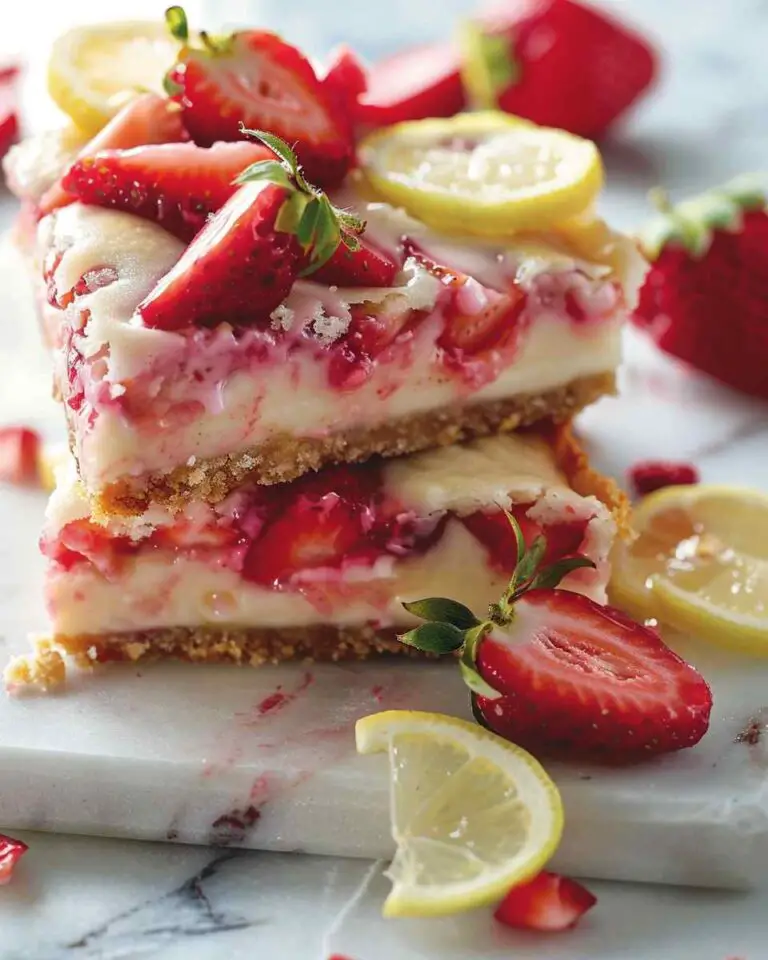 Strawberry-Lemonade Bars