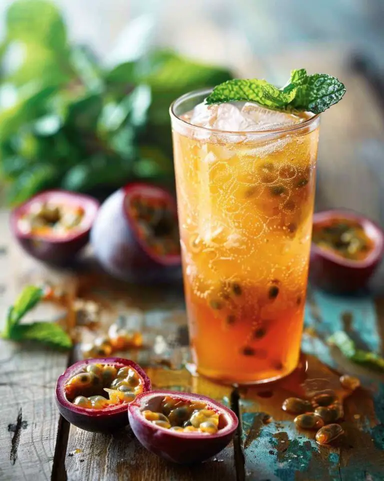 Passion Fruit Iced Tea
