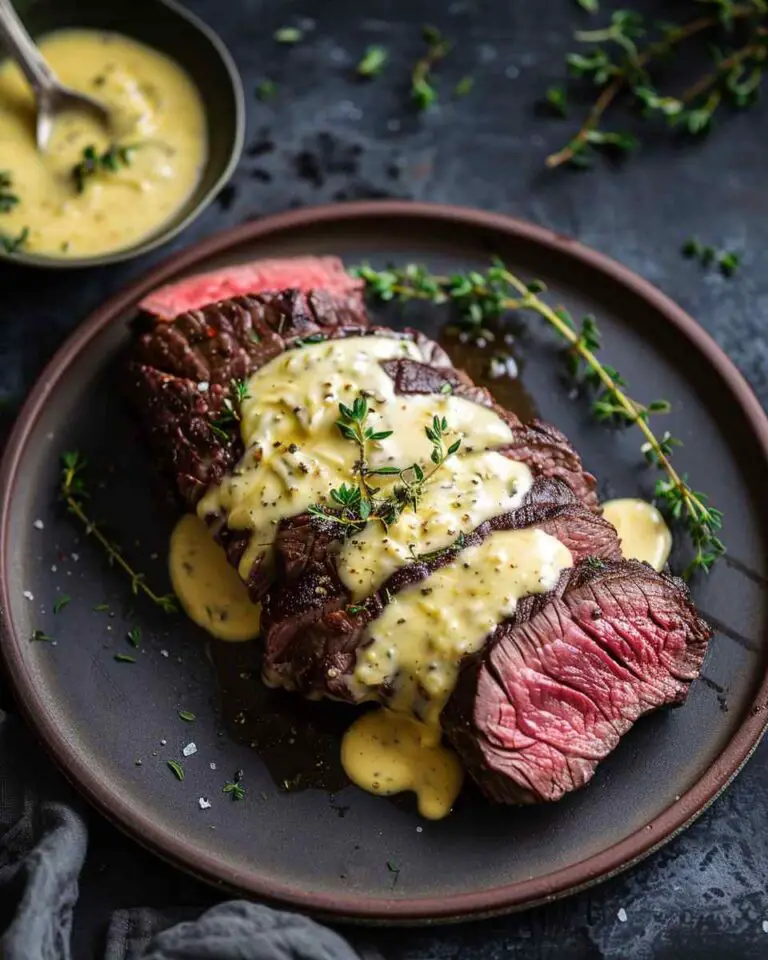 Beef Fillet with Easy Béarnaise Sauce