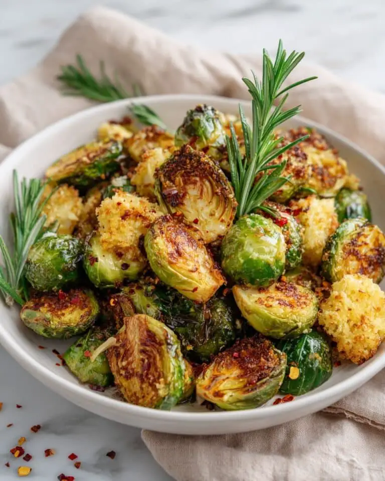 Sweet and Spicy Roasted Brussels Sprouts Recipe