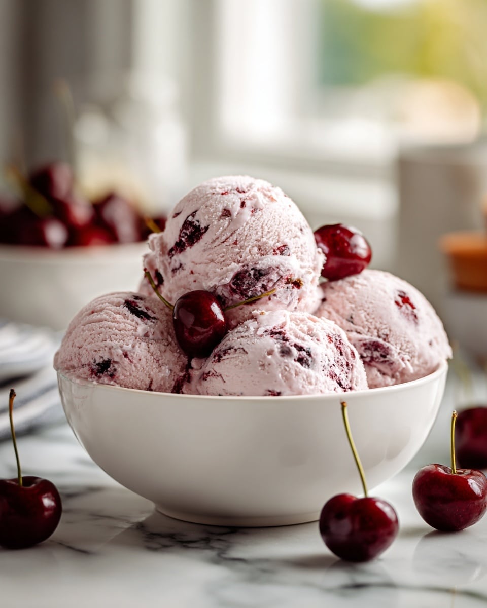 Cherry Garcia Ice Cream Recipe - Recipe Image