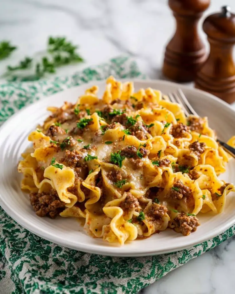 French Onion Beef & Noodles Recipe