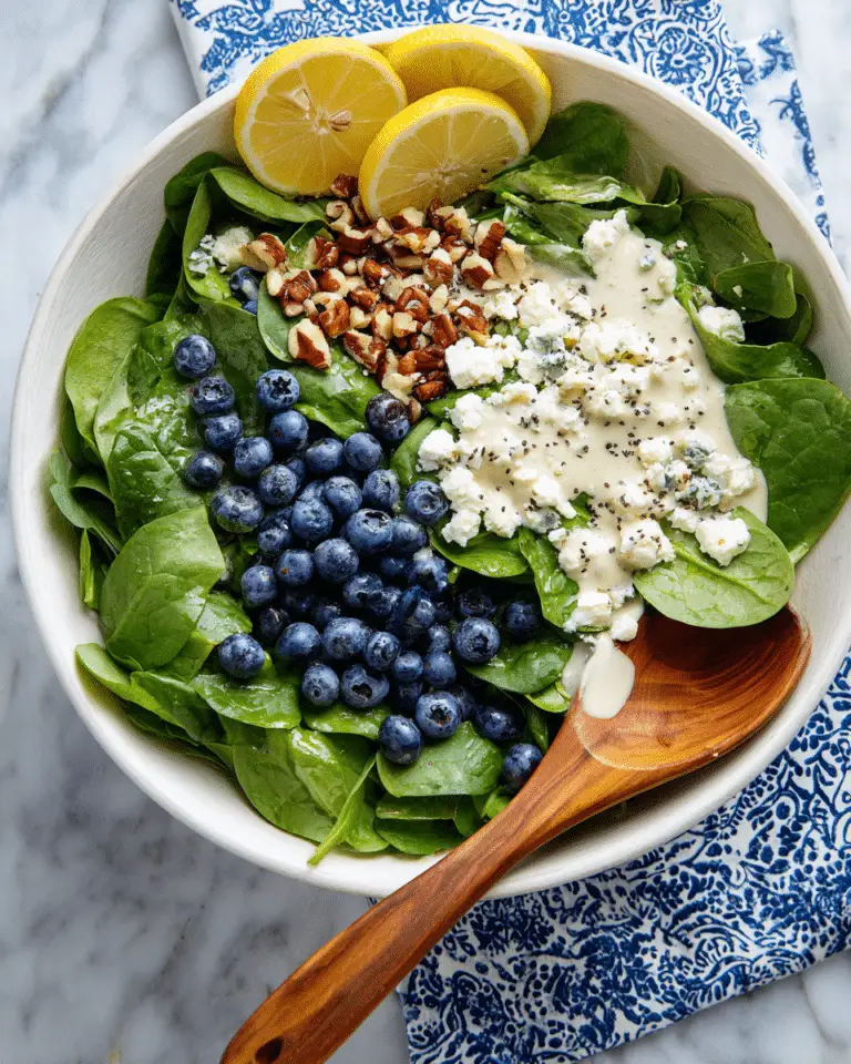Sun-kissed Lemon Blueberry Salad Recipe