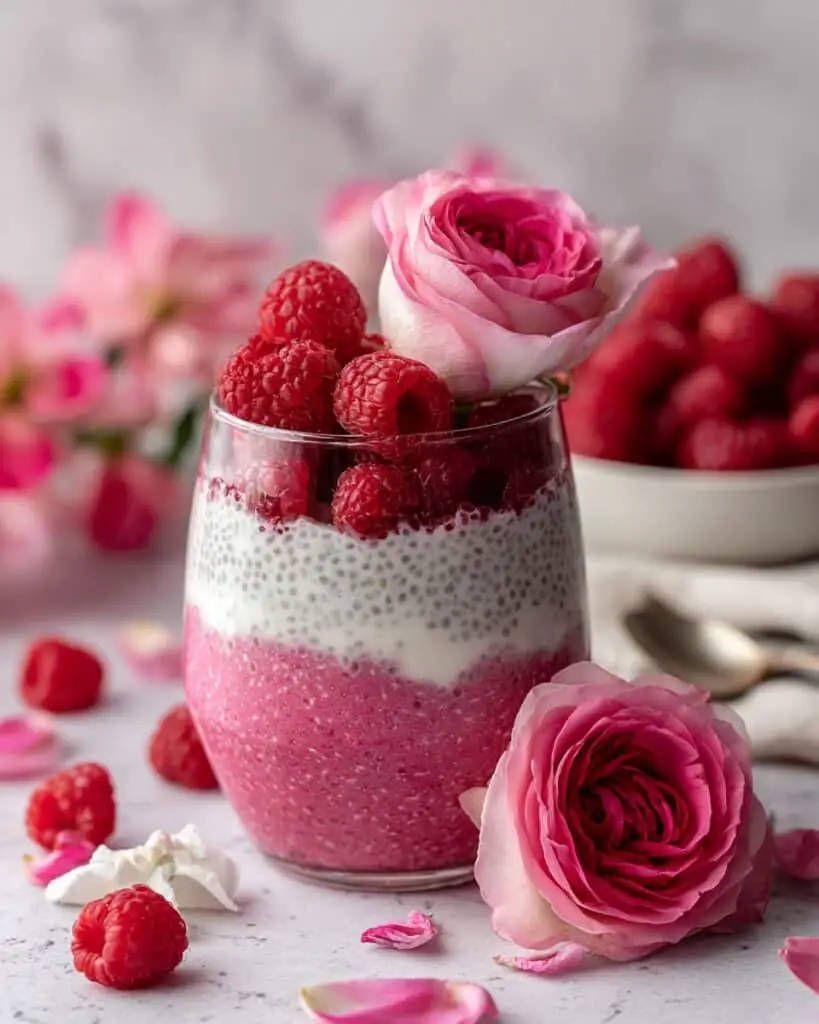 Raspberry Chia Seed Pudding Recipe