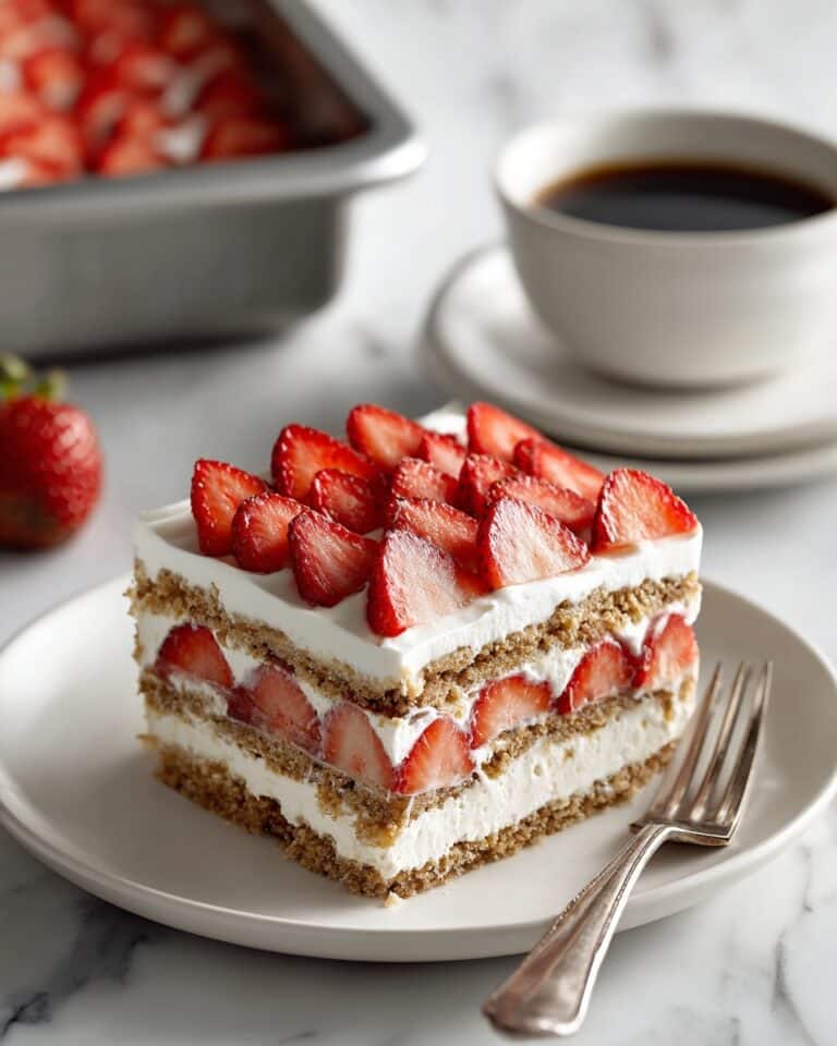 Strawberry Icebox Cake Recipe