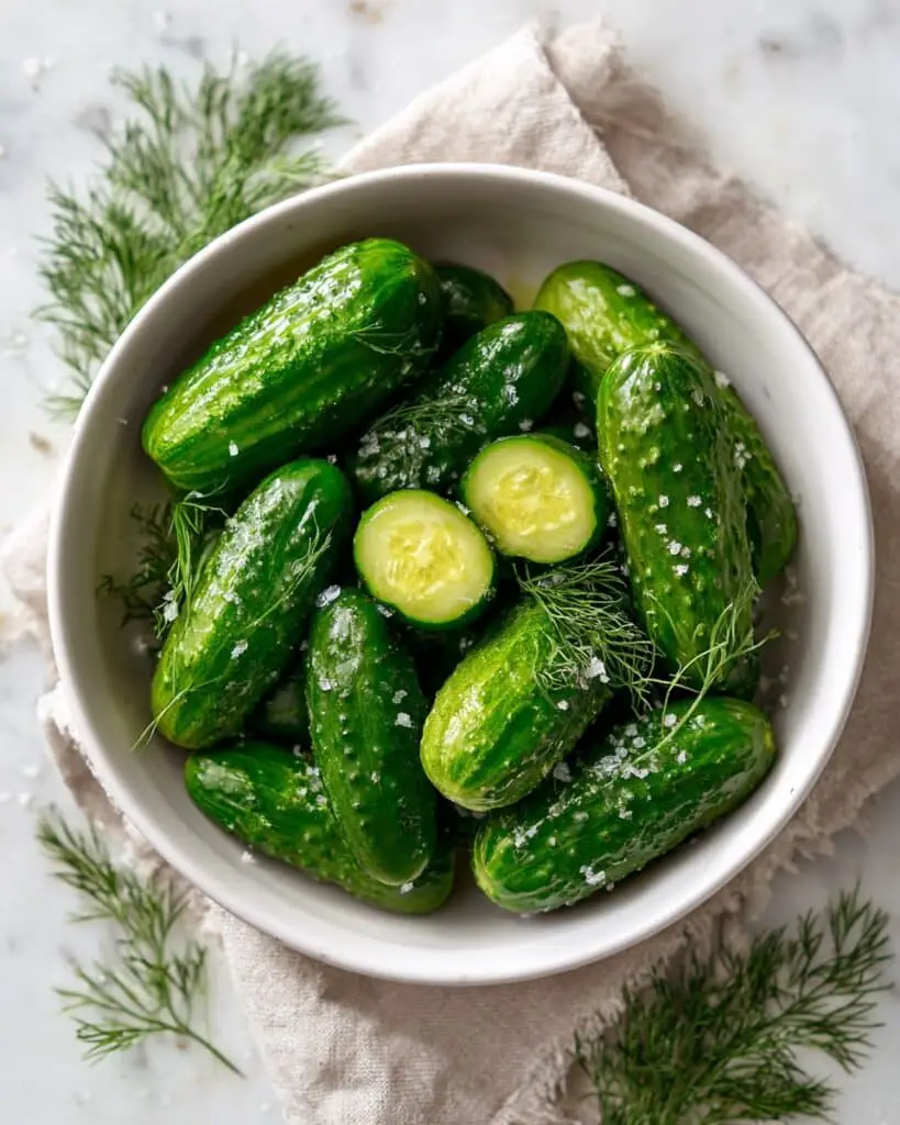 Easy Homemade Crunchy Dill Pickles Recipe
