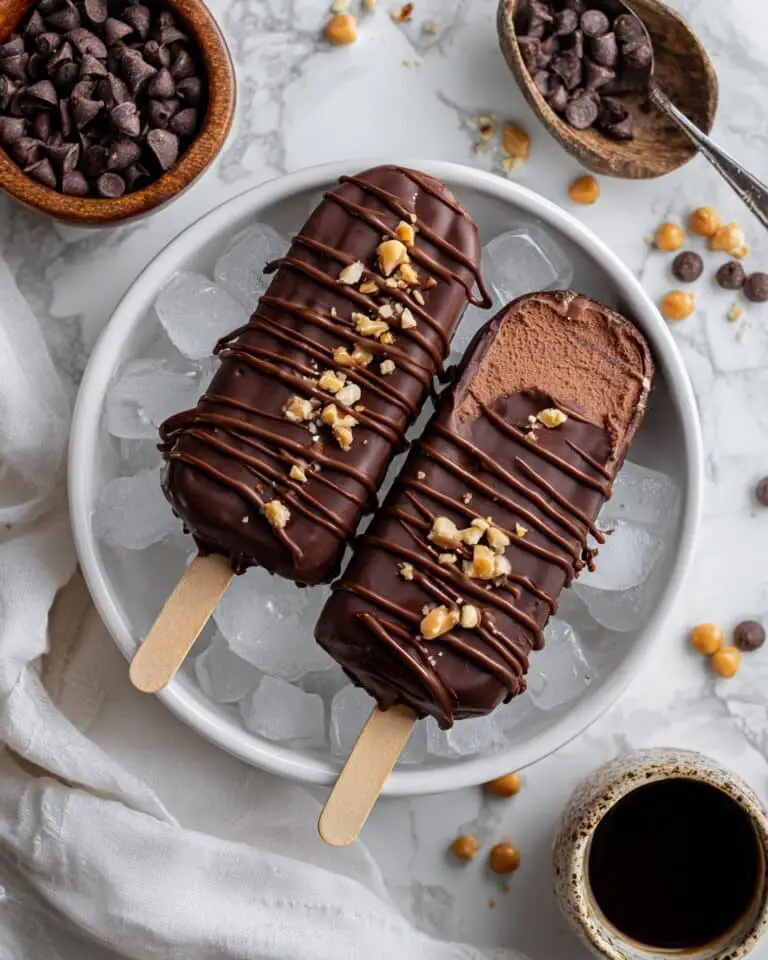 Homemade Fudgesicles Recipe
