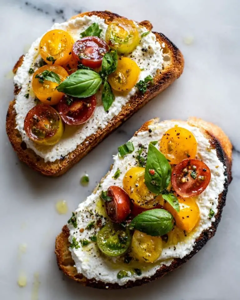 Irresistible Burrata Bruschetta: A Creamy Twist on a Classic Appetizer Recipe