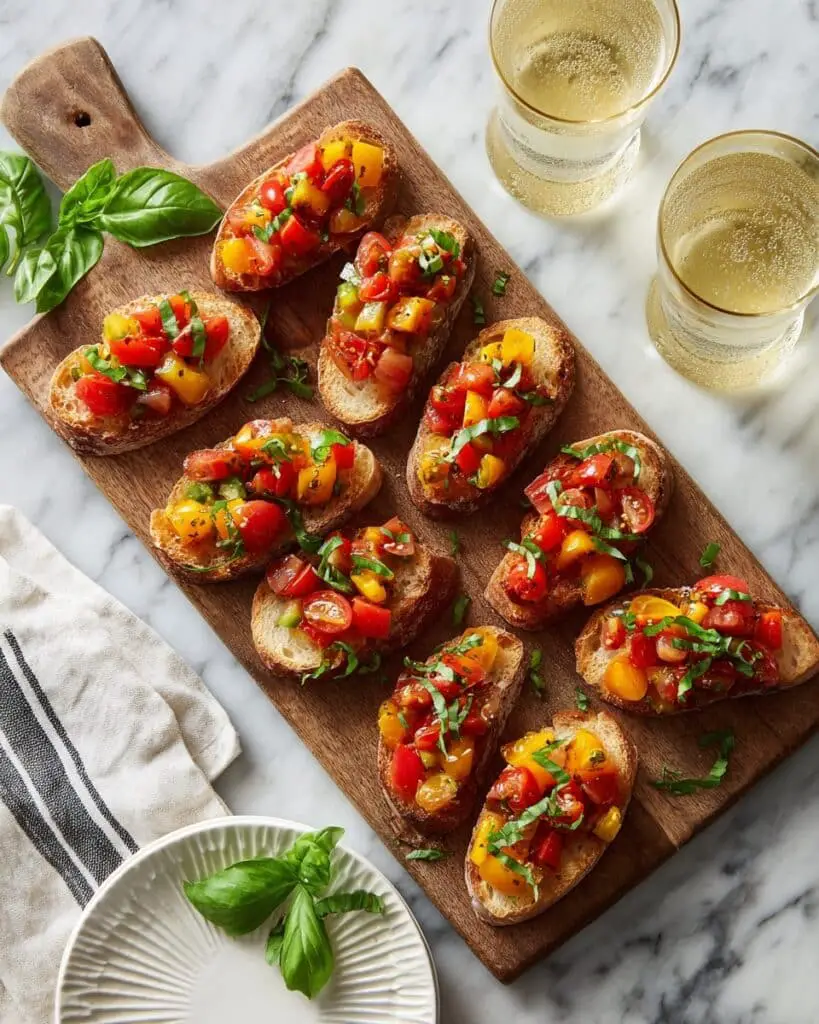 Summer Tomato Bruschetta Recipe