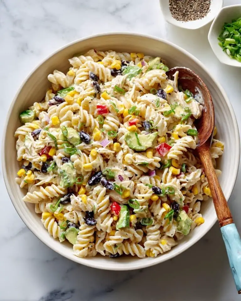 Chicken Taco Pasta Salad Recipe