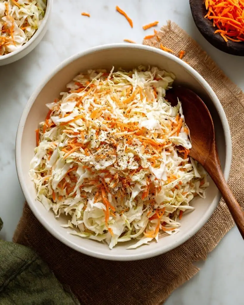 Old Fashioned Coleslaw with Vinegar Recipe