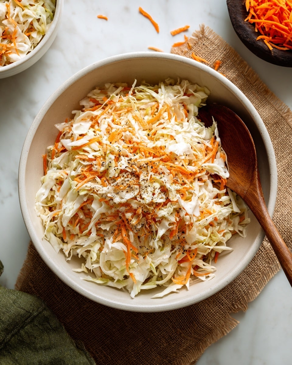 Old Fashioned Coleslaw with Vinegar Recipe