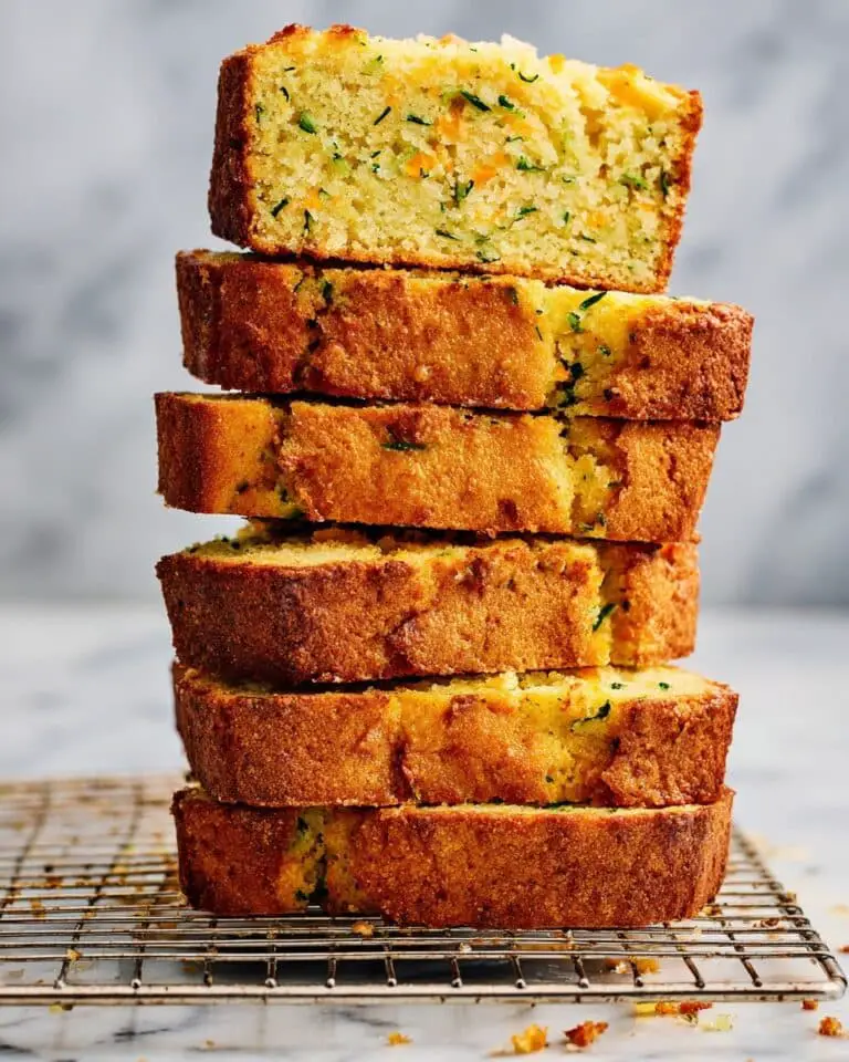 Cheesy Gluten-Free Zucchini Bread Recipe